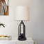 Lampe de table ovale sur pied