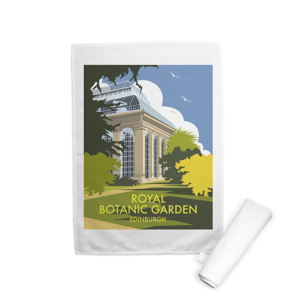 Royal Botanic Garden, Edinburgh, Scotland Tea Towel