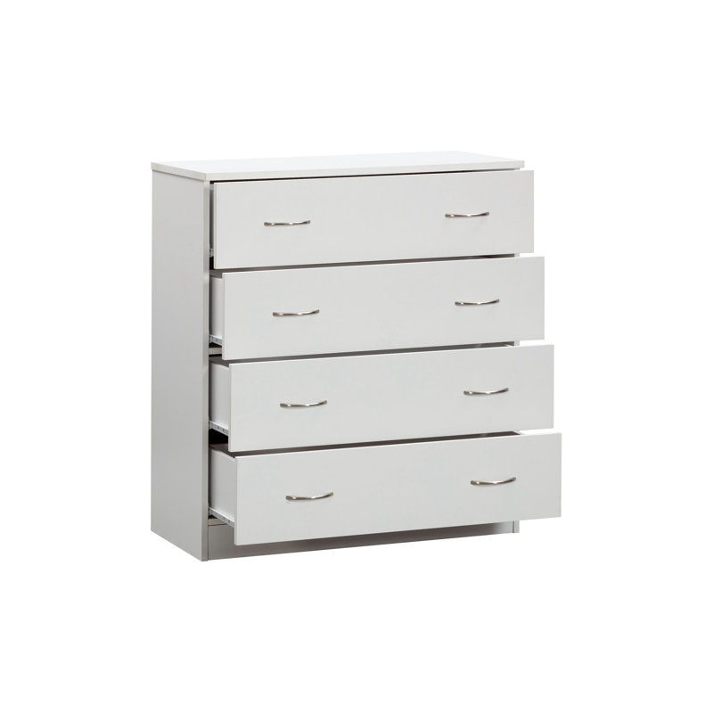Dawon 4 - Drawer Dresser, White