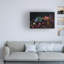 Art mural sur toile tendue - Jacqueline Hammer, art mural «Still Life In Purple» pour le salon, la chambre à coucher ou le bureau-22372028