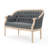 Atenea 49.5'' Upholstered & Birch Wood Loveseat-1667487405-1685946080