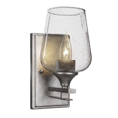 Applique murale 2 lumières Cadina présentée en noir mat et finition nickel brossé