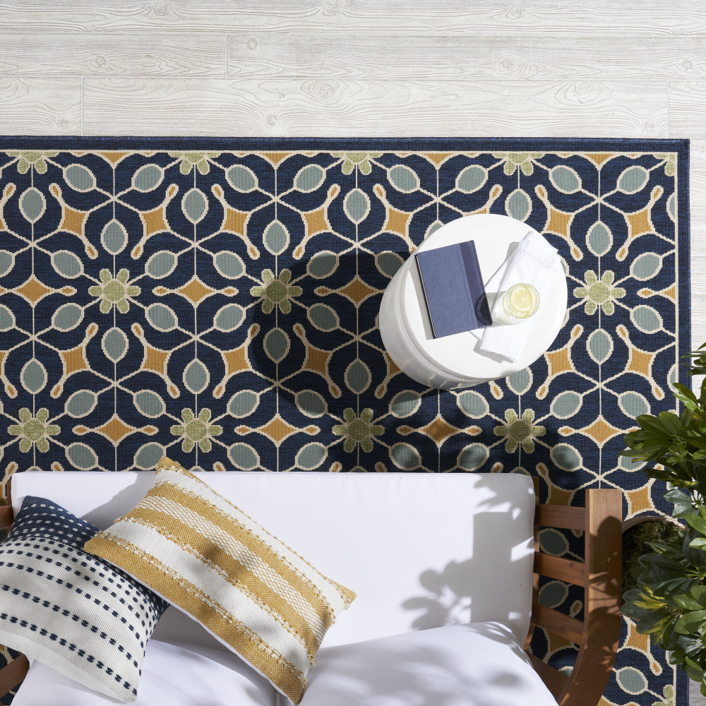 Charlton Home® Gonet Southwestern Machine Woven Polypropylene Indoor ...