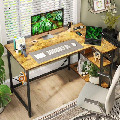 MDF Steel Computer Desk