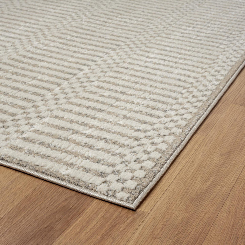 Geometric Area Rug, Rectangle 5'3" x 7'8.5"