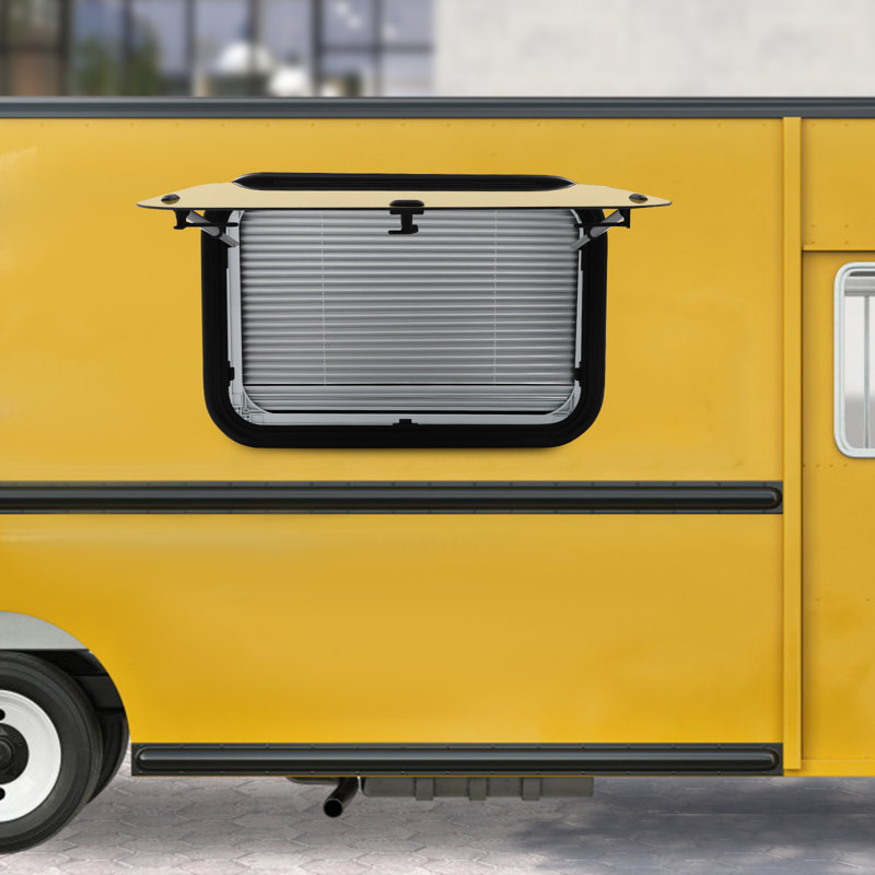 29.5" W X 19.69" H RV Push Out Window With Screen Window