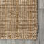 Tapis en jute tissé à plat à la main campagnard Waring-2088821471