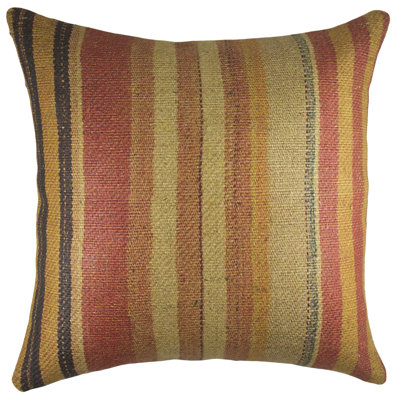 Nomad Ikat Jute / Sisal Throw Pillow