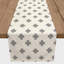 Chemin de table rectangulaire en polyester Ambriel-333498861-333463056