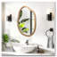 Miroir mural irrégulier décoratif
