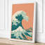 Wave at Dawn Coastal - Wrapped Canvas-1587329780-1587329791