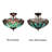 Zareh Glass Semi Flush Mount
