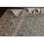 Tapis bleu clair / beige en laine Ziegler