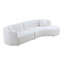 Ensemble de canapé courbé et méridienne 2 pièces Upholstery-254238062