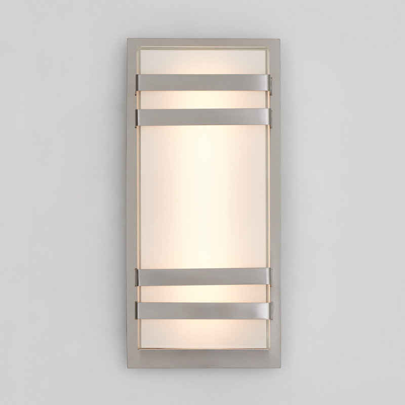 Alaze LED Wall Light, Silver