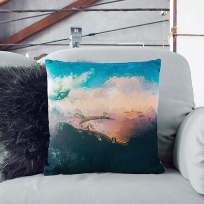 Floral Square Cushion