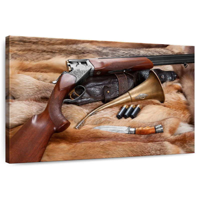 Senne Hunting Things, 26" H x 39" W