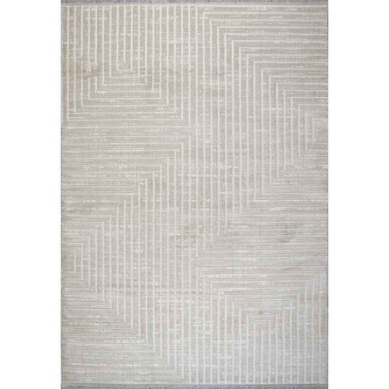 Tapis d'intérieur gris, tapis de salon abstrait La dole Rugs - 5 x 8, 6 x 9, Rectangle 2 pi 7 po x 4 pi 11 po