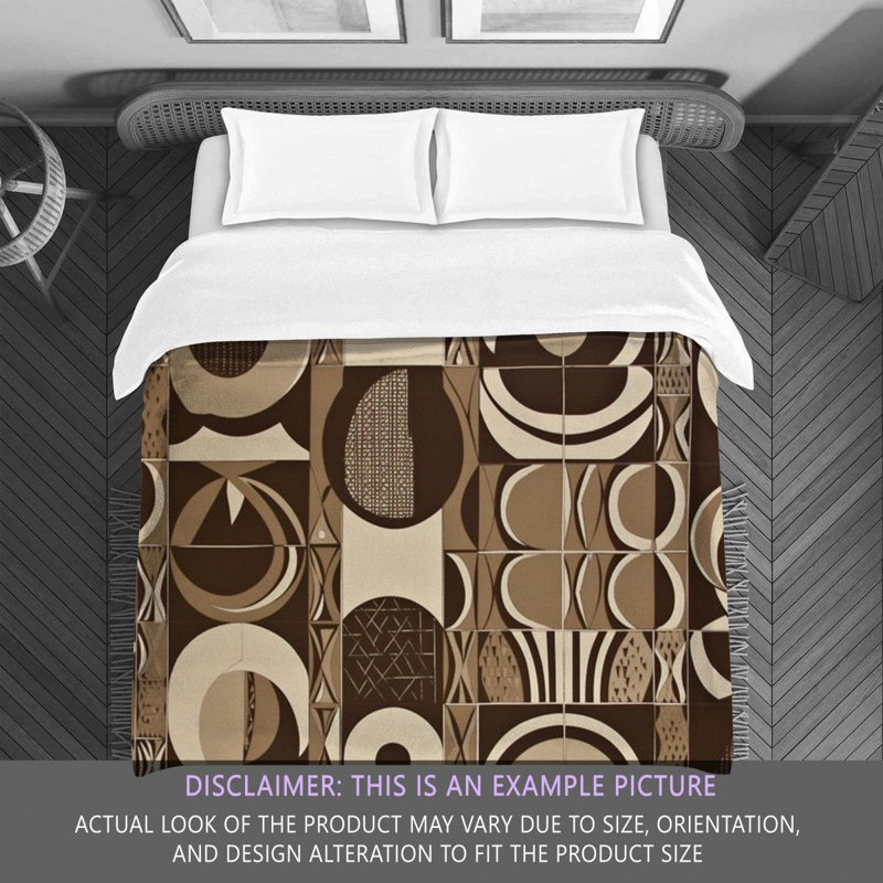 Polyester Abstract Comforter, Twin Comforter