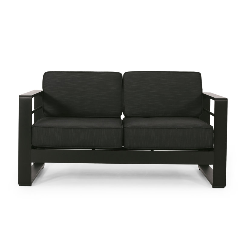 Causeuse en aluminium
