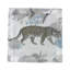 Leopard Walk Hemstitch Cocktail 6" Linen/Cotton Napkin-122609855