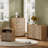 Cevat Rattan 5-Drawers Dresser,Thickened Curved Profile Design-714776231