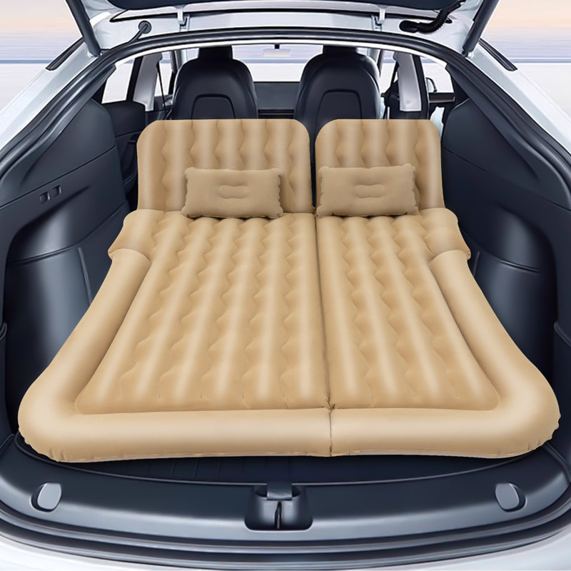 Matelas de camping gonflable Hiltz, Beige