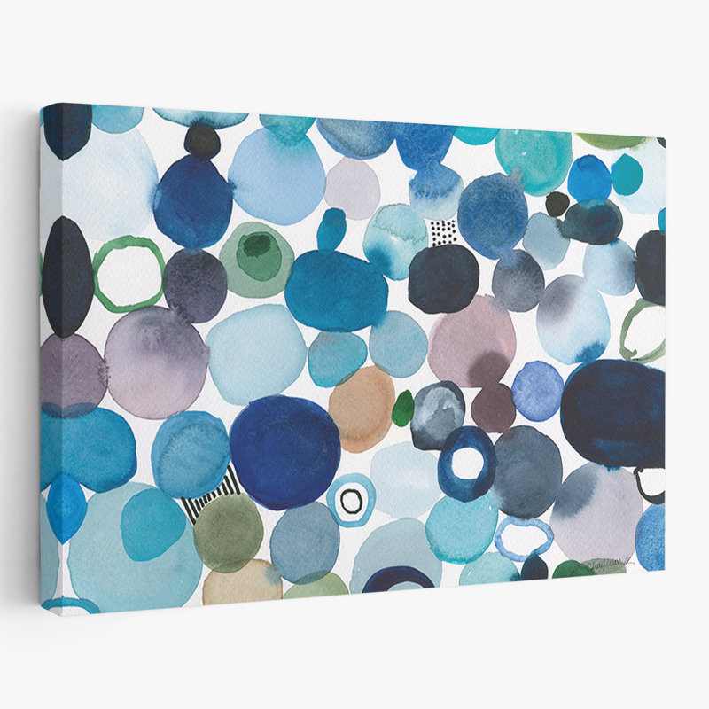 Abstract - Toggle Pebbles, 32" H x 48" W