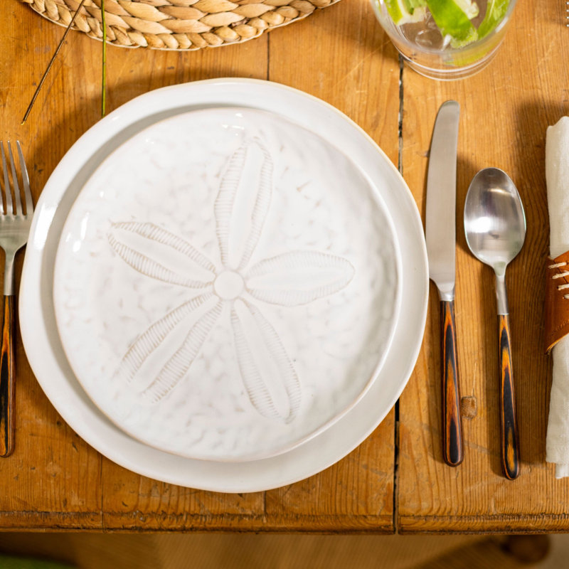 Burlington Sand Dollar Side Plate, Cloud