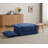 Art 40.5" Convertible Bean Bag Sleeper Sofa&Lounger Memory Foam Chair For Living Room-1152560306
