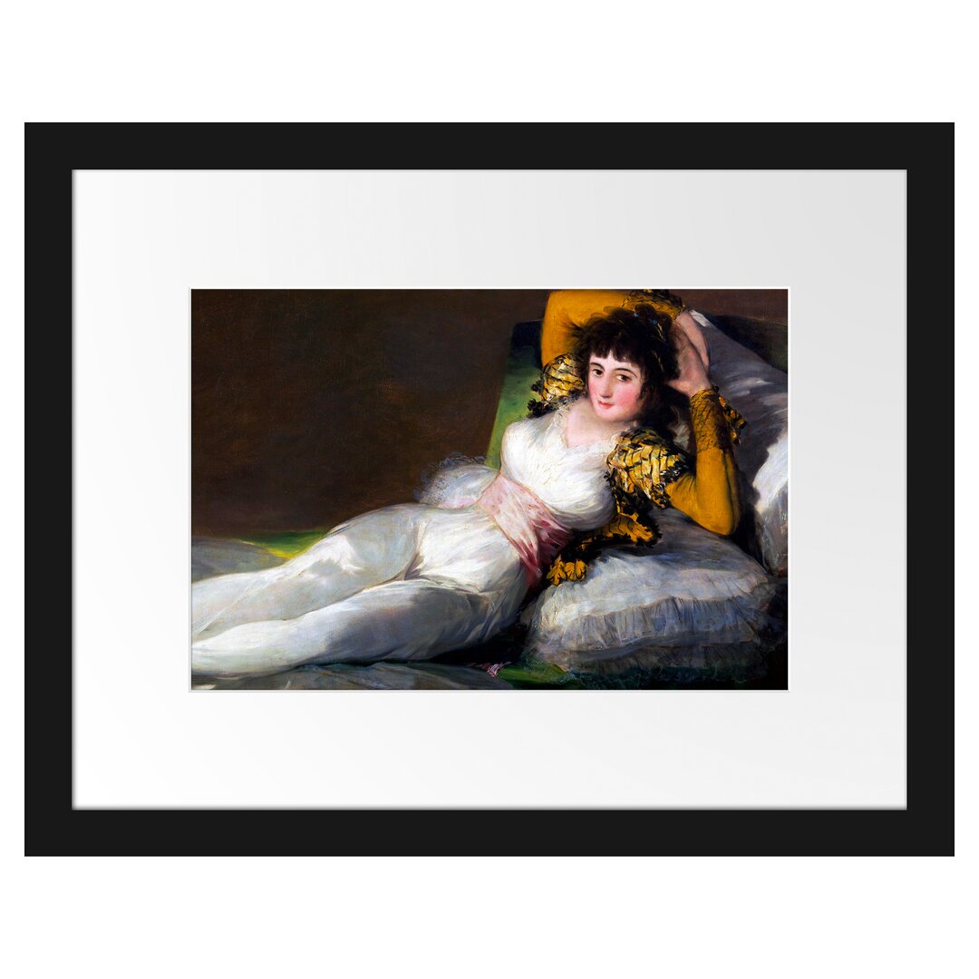 Gerahmtes Poster The Third of May Romance von Francisco Goya