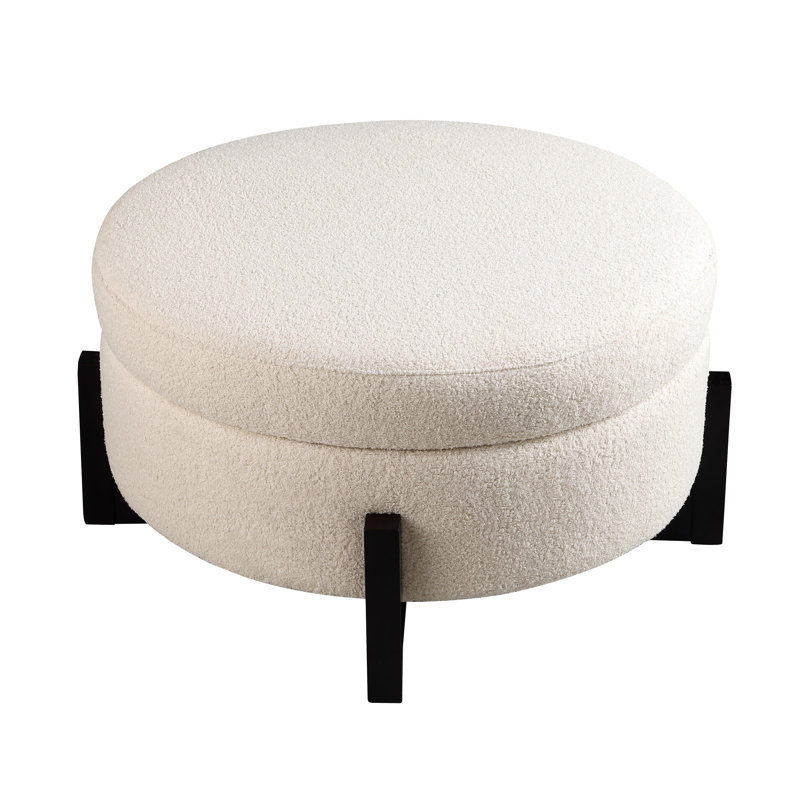 Repose-pieds beige