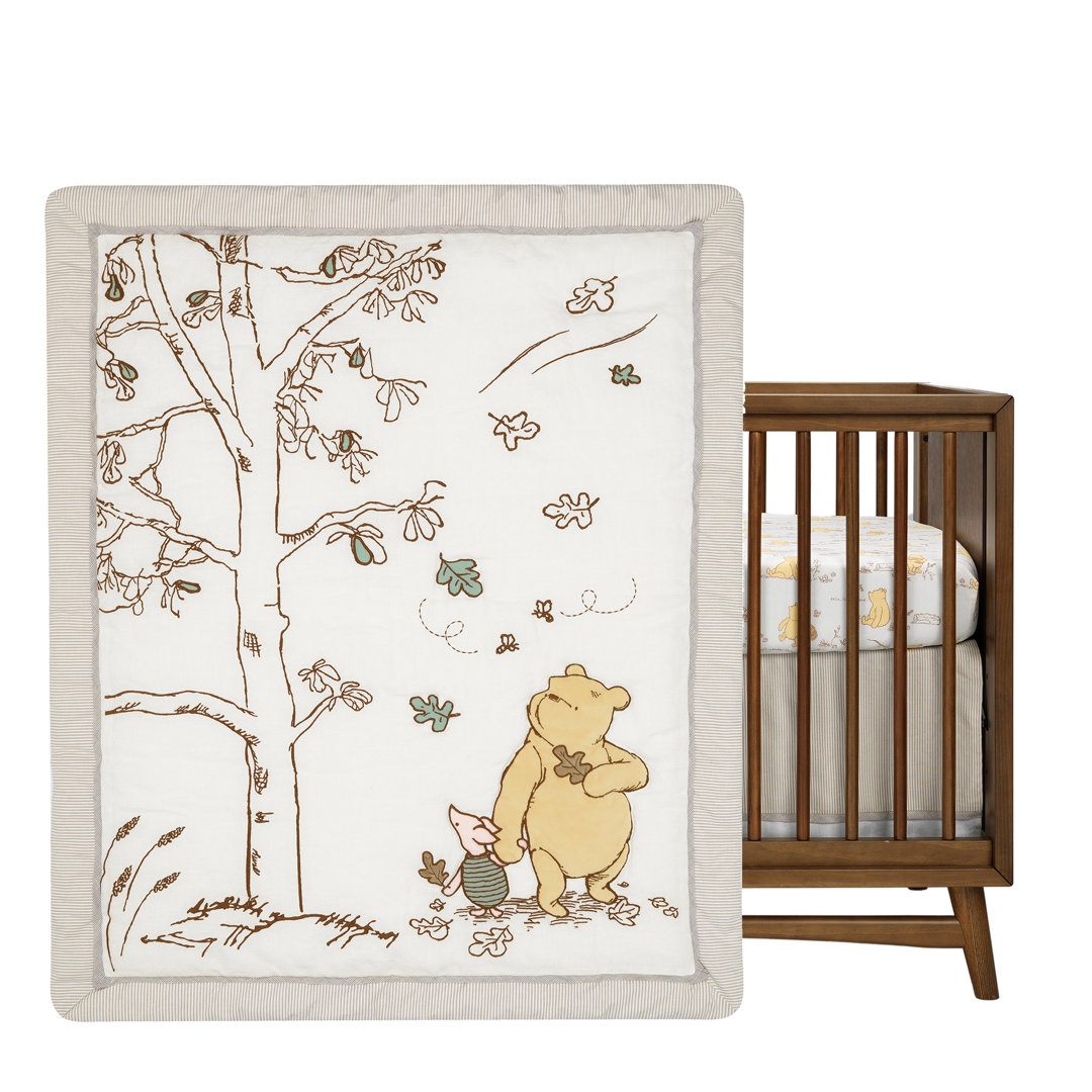 Storytime Pooh 3-Piece Nursery Crib Bedding Set (Set of 3) Lambs & Ivy