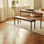 Banc chinois en bois massif-100940125