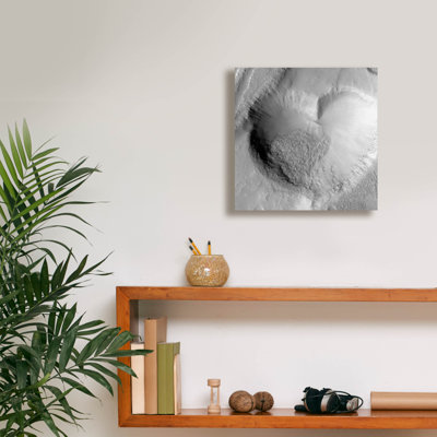  'From Mars, With Love' by NASA Canvas Wall Art, 12" x 12"