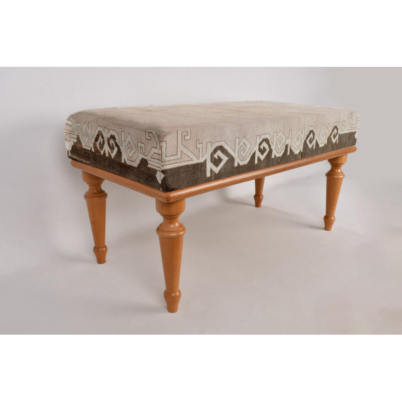 Banc de café, banc de véranda, banc de style bohème, banc de meuble-lavabo, banc de vestibule, banc de décoration intérieure, banc fabriqué à la main, banc de chambre à coucher