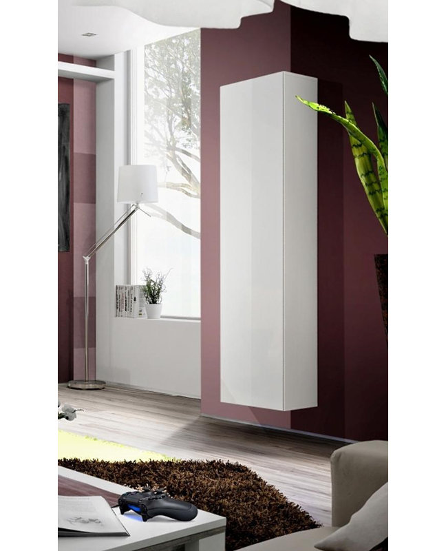 170cm Kitchen Pantry, White