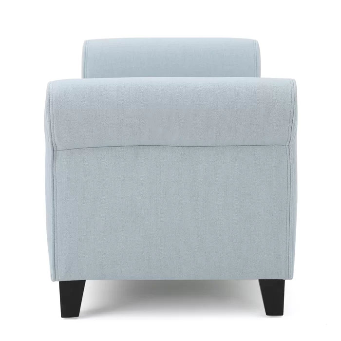 Claxton Upholstered Flip top Storage Bench 50.00” W x 19.50” D x 20.50” H BUTTON TUFTED DIAMOND STITCH