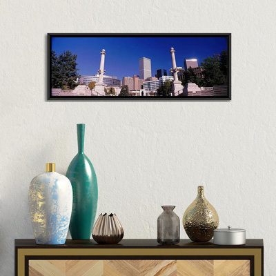 « immeubles from civique center park, denver, colorado », reproduction de photo sur toile