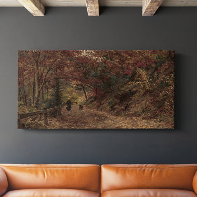Série paysage - DCCL XXXV - Toile tendue avec châssis - Prêt à être accroché