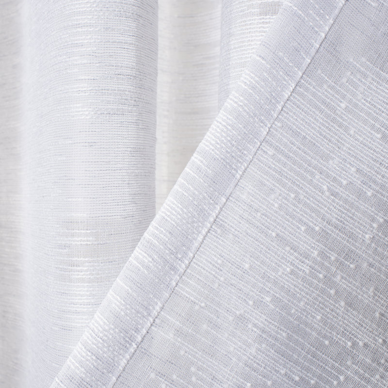 Aldonija Semi Sheer Curtain Single Panel, 52" W x 96" L