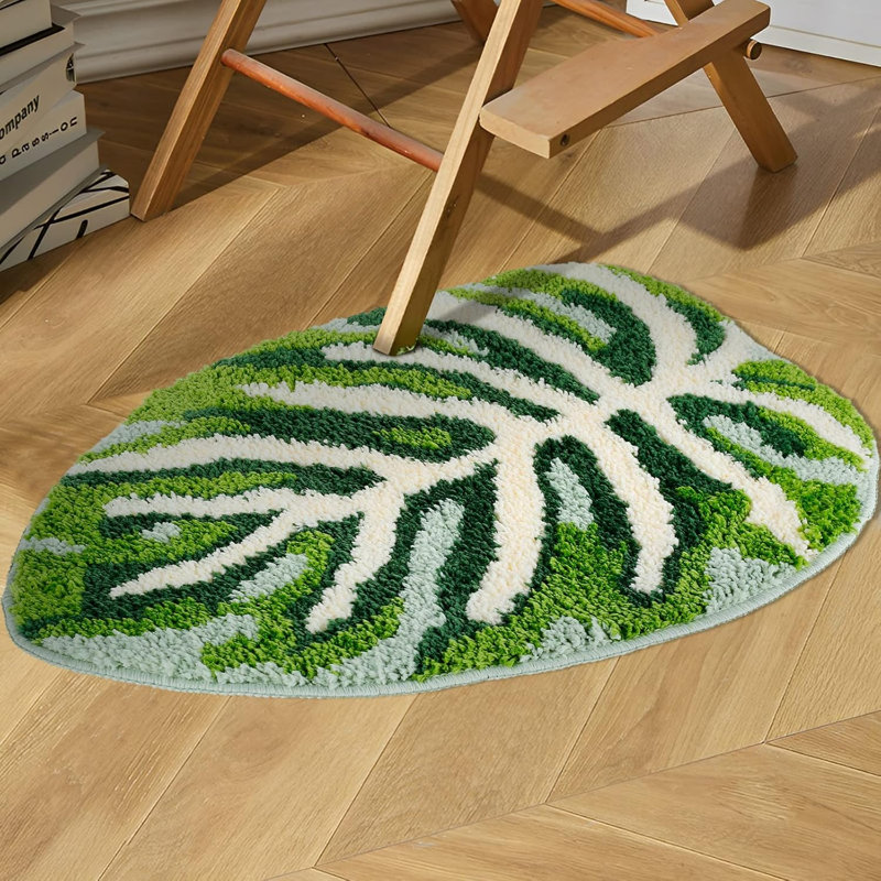 Manufactured Wood Non-Slip Bath Mat