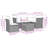 Vidaxl Garden Sofa Set Beige And Brown
