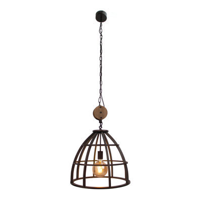 Lederman 1 - Light Single Dome Pendant