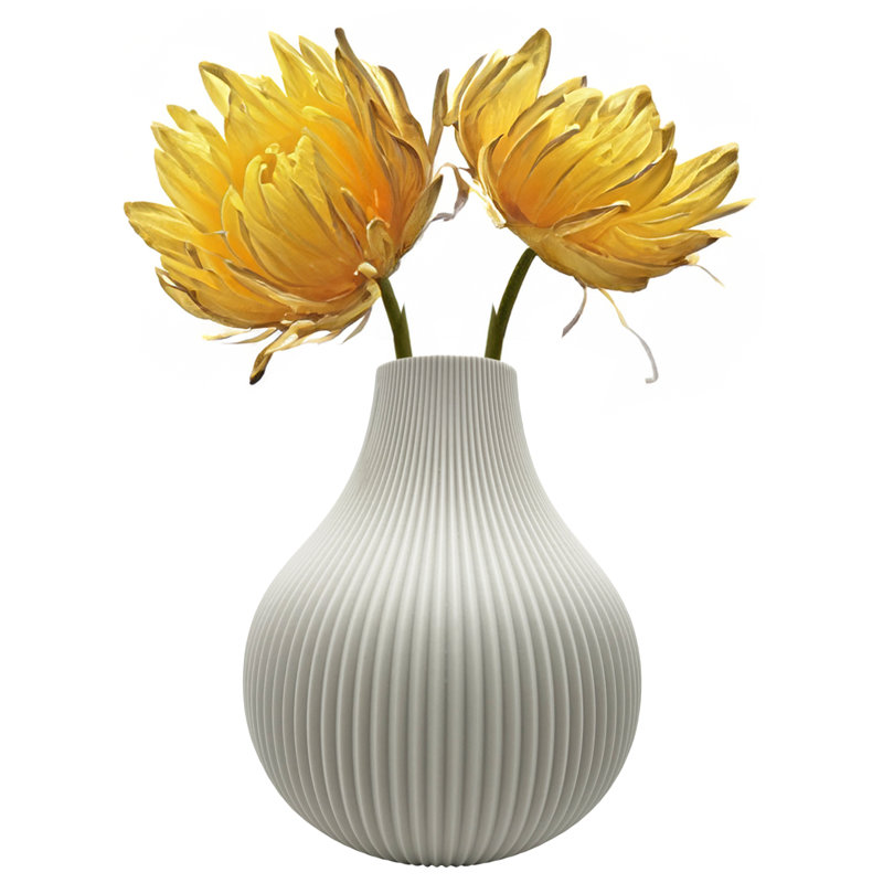 Walkersville Handmade Ceramic Table Vase, White