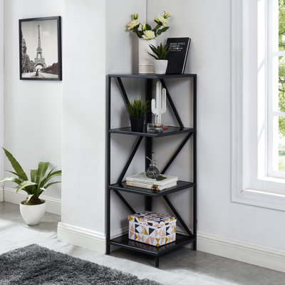 Vizcarrondo 44.25''H Corner Bookcase