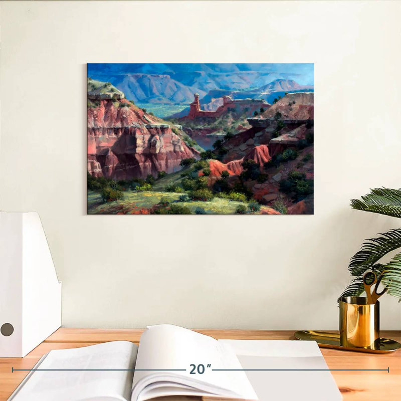 Classic Palo Duro, 8" H x 12" W