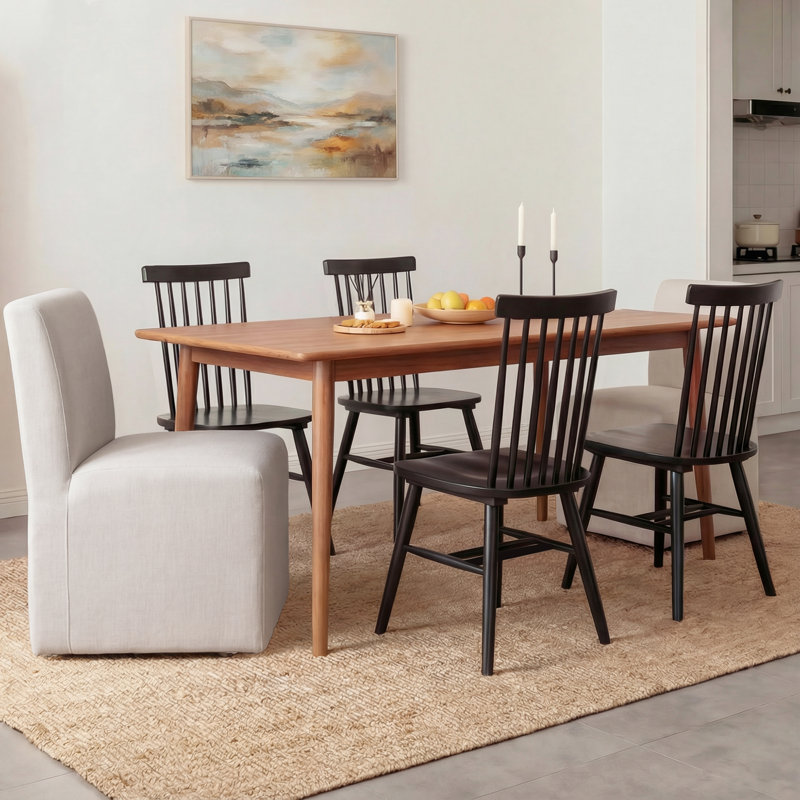 Ensemble de chaises de salle à manger rembourrées assorties