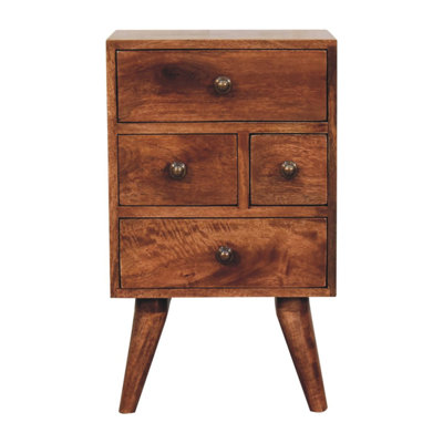 Table de chevet 4 tiroirs Artisan Furniture