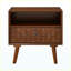 Table de chevet 22 po Mid-Century Modern